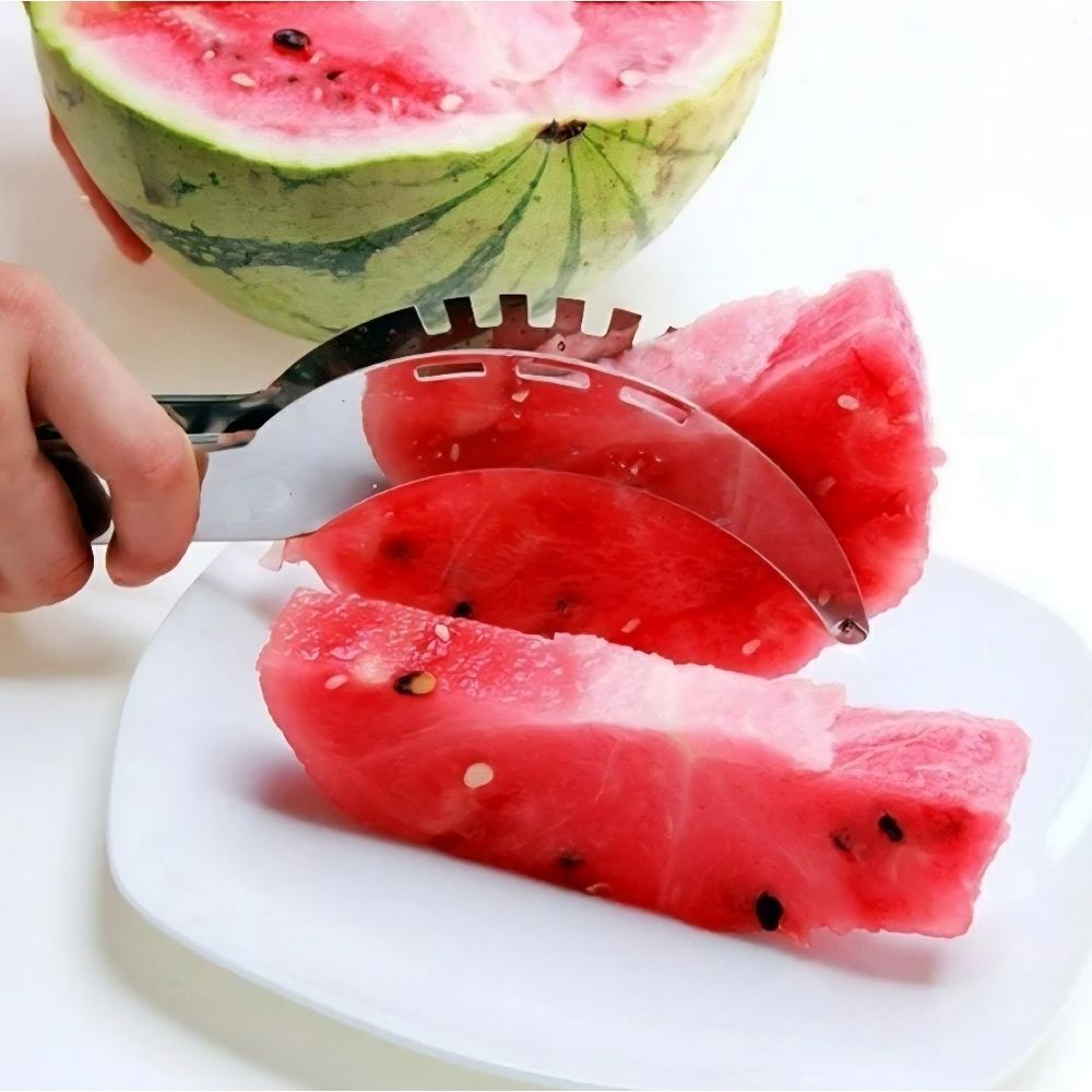 Watermelon Slicer Premium Cutter Kitchen Tools Ultra-Sharp Stainless Steel